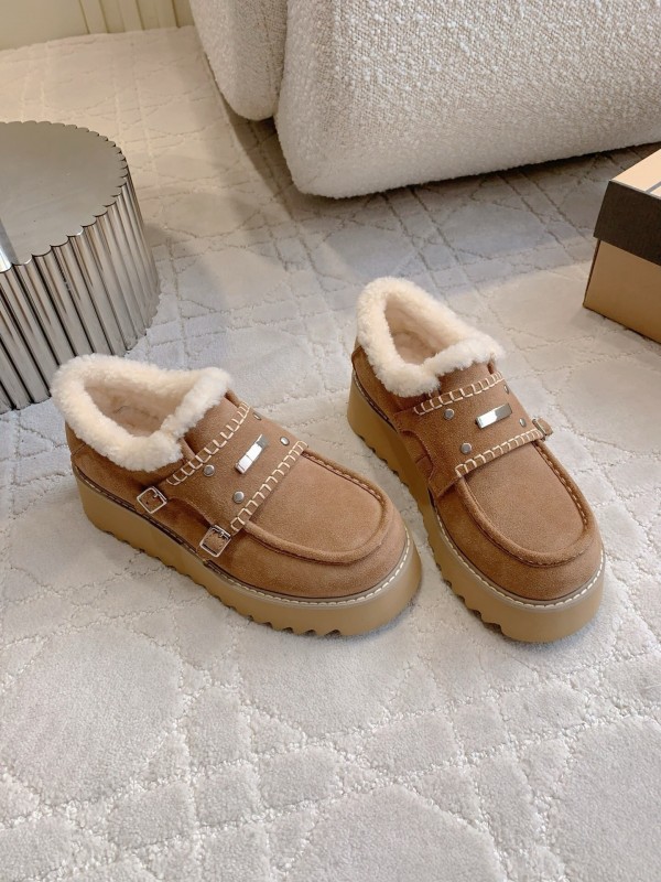 UGG 2025/SS Wool Warm Platform Casual Shoes - AS00300