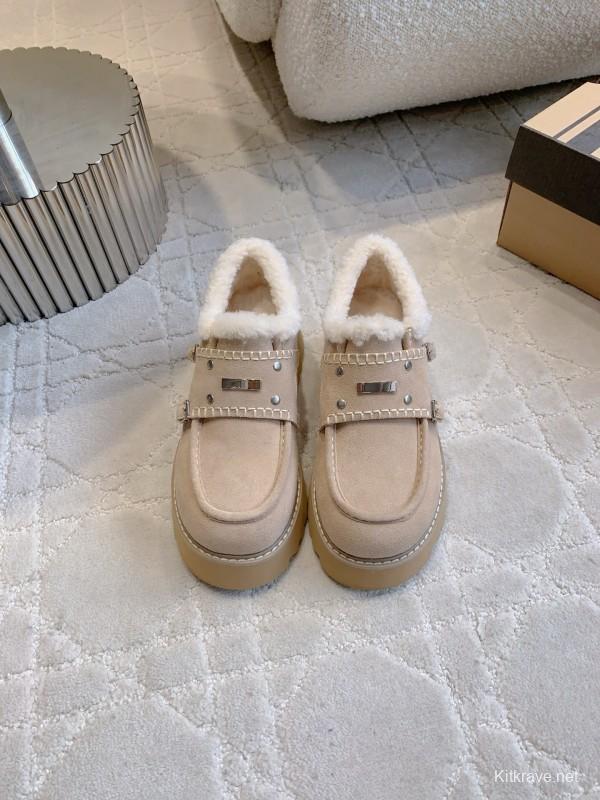 UGG 2025 SS Wool Warm Platform Casual Boots - AS00300