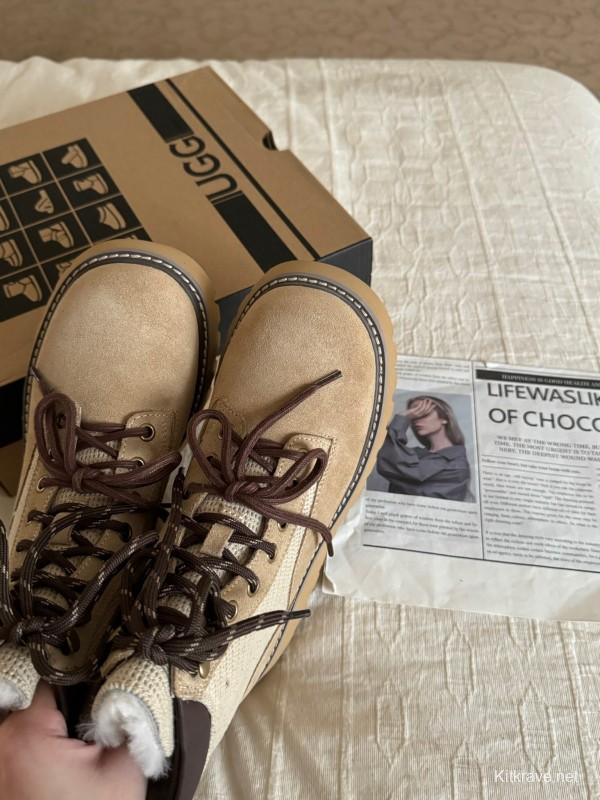 Agoge Autumn Winter New British Style Ankle Boots Martin Boots - KFY00