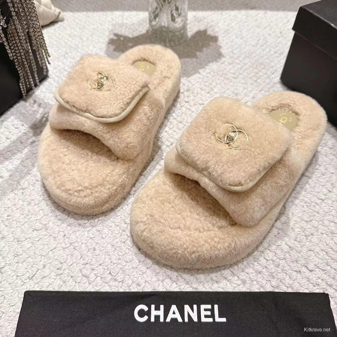 Chanel 2025/SS Slingback Lock Buckle Butterfly Loafers - LY00250