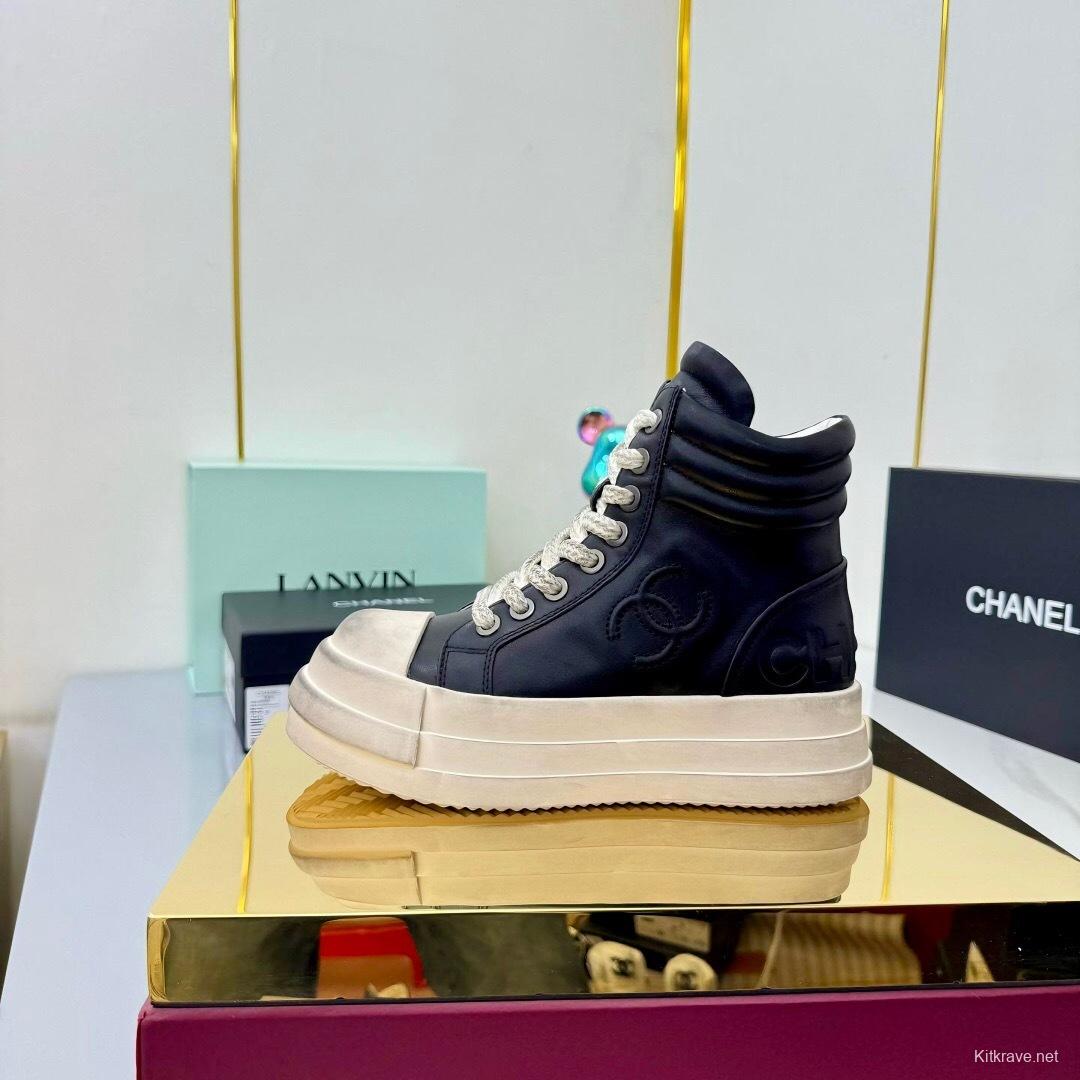 Chanel 2025 SS Short Boots Essential Autumn Winter Heavy Duty Style - LY00400