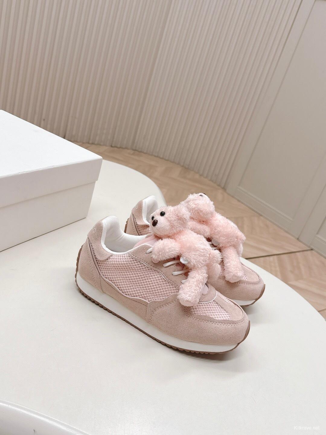 13DEMARZO Casual Bear Embellished Sneakers - LY00300