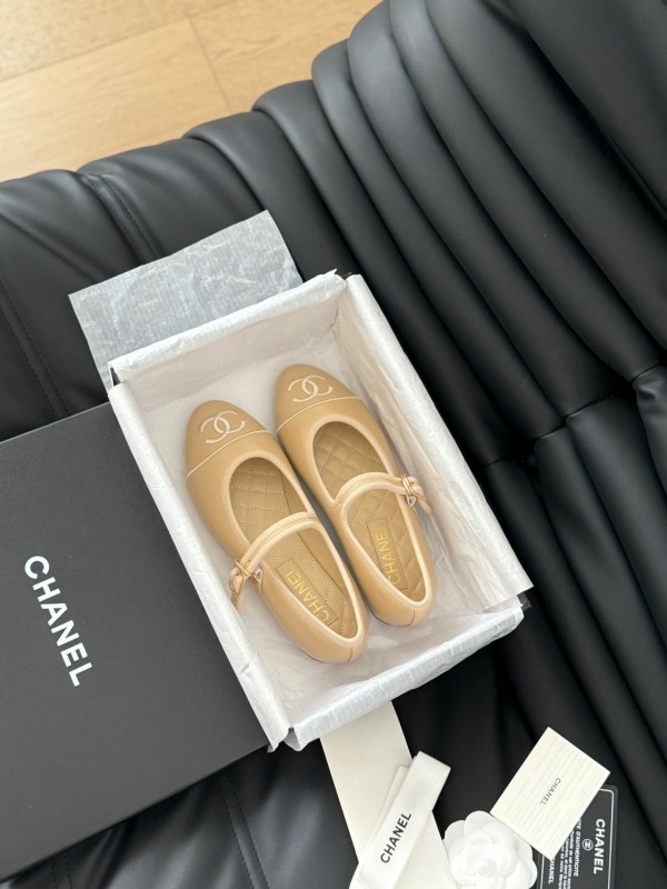 Chanel 2025 SS Runway Mary Jane Flats - LY00