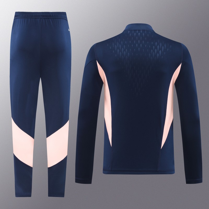 25/26 Ajax Navy Half Zipper Jacket+Long Pants