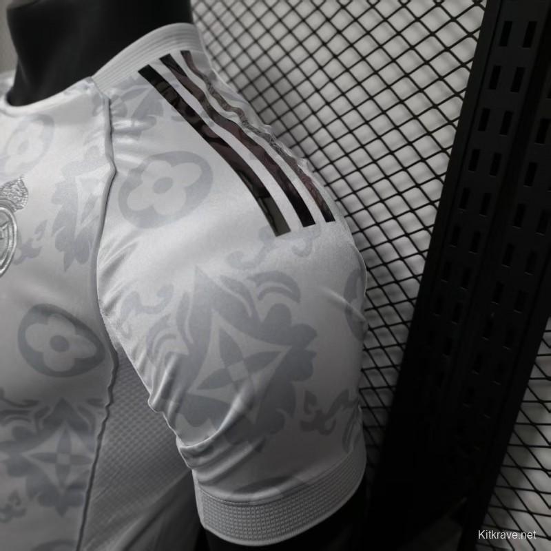 25/26 Player Version  Real Madrid Special Edition White Jersey