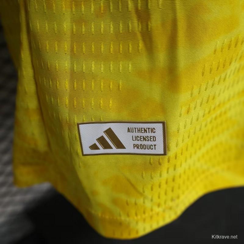 Player Version 2026 Colombia Home Long Sleeve Jersey