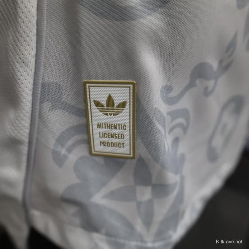 25/26 Player Version  Real Madrid Special Edition White Jersey