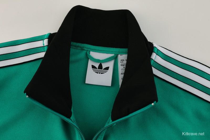 25/26 Liverpool Green Full Zipper Jacket +Long Pants