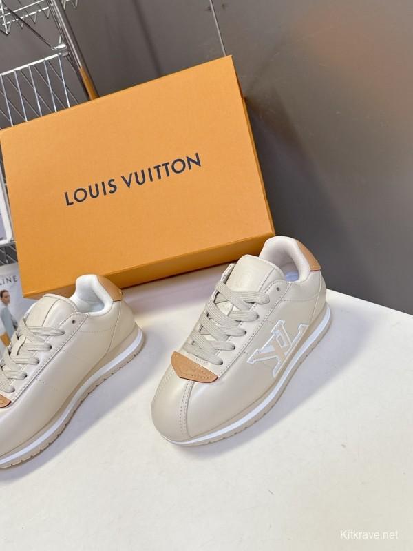 Louis Vuitton LV x Pharrell Williams Runway Platform Sneakers Retro Running Shoes - KFY00380