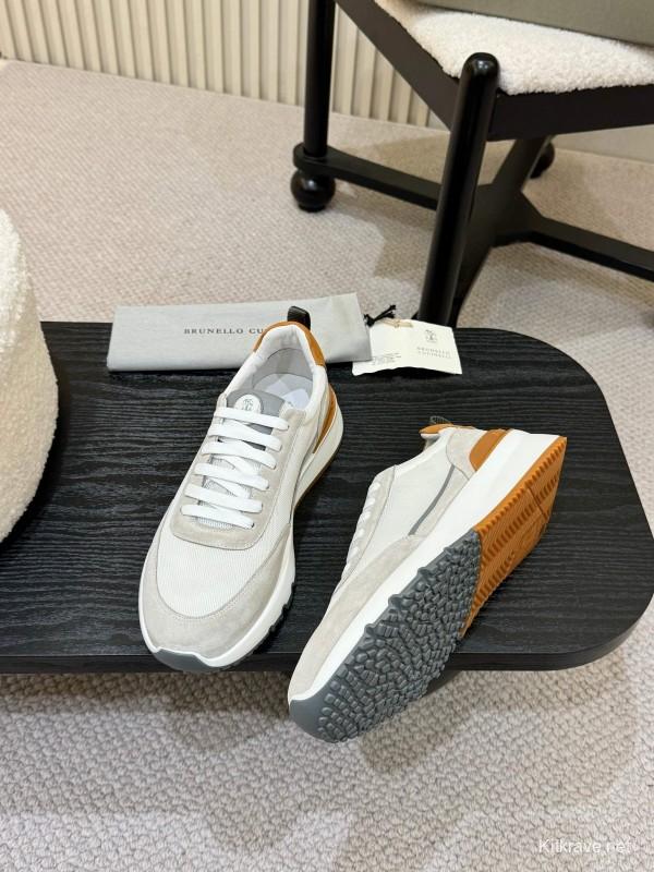 Brunello Cucinelli Casual Sneakers New Material Design - KFY00320