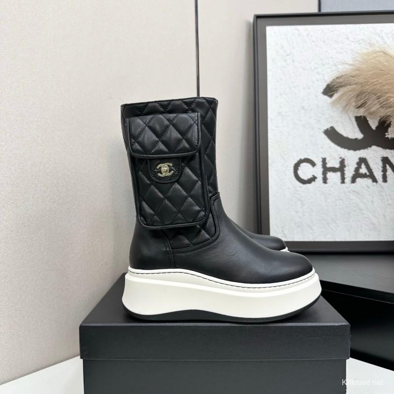 Chanel 2025/SS Short Boots Essential Fall/Winter Item - LY00390