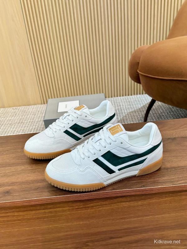 TOM FORD 2025 SS Casual Shoes with Classic Color Blocking and Imported Leather Insole - AS00350