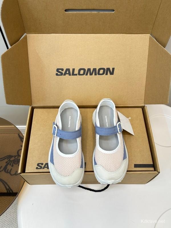 Salomon 2025 SS Mary Jane Platform Sports Shoes - LY00280
