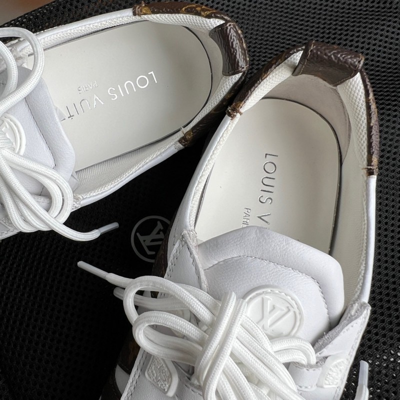 Lv Sneakerina 2025 SS Ballet Round Toe Lace-Up Low Top Lifestyle Casual Shoes - YC
