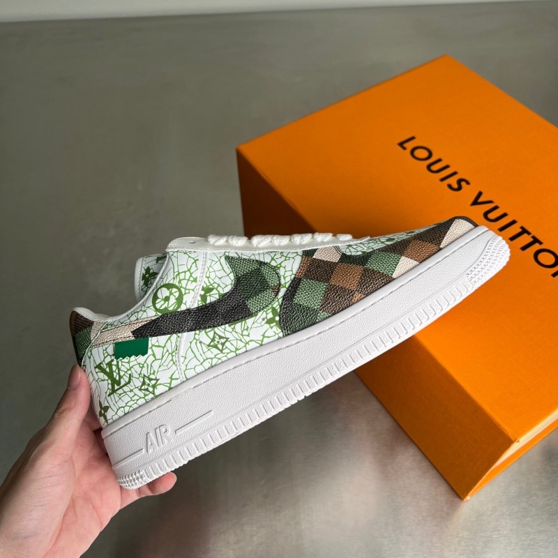 Lv Air Force Collaboration Top Athletic Sneakers - YC
