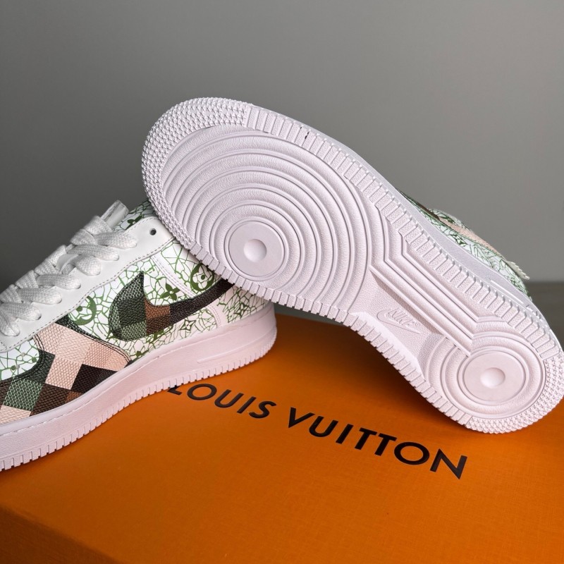Lv Air Force Collaboration Top Athletic Sneakers - YC