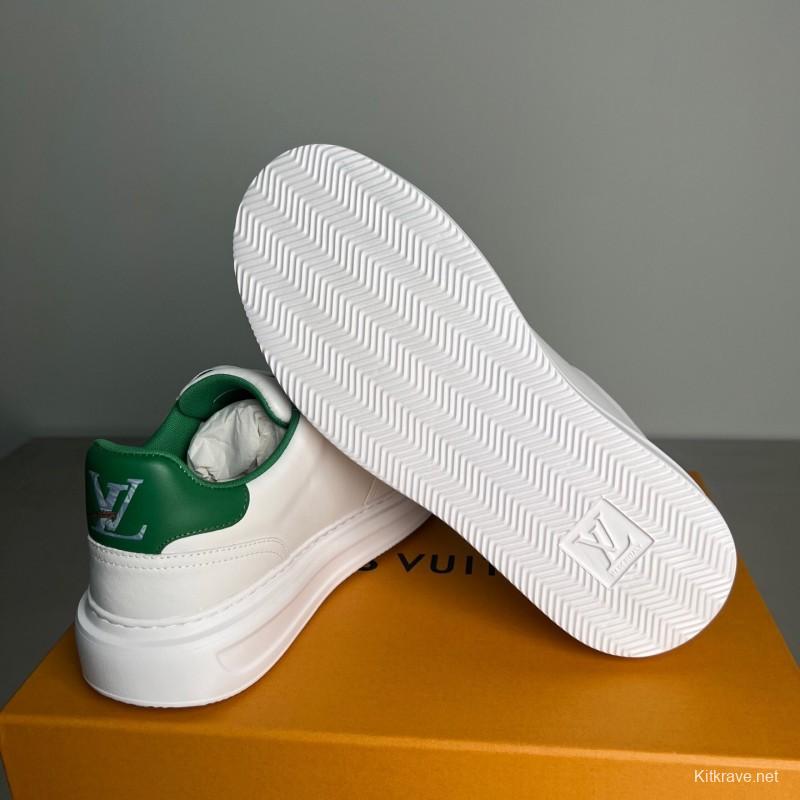 Louis Vuitton Beverly Hills Low-Top Fashion Sneakers Unisex Couple Style - YC
