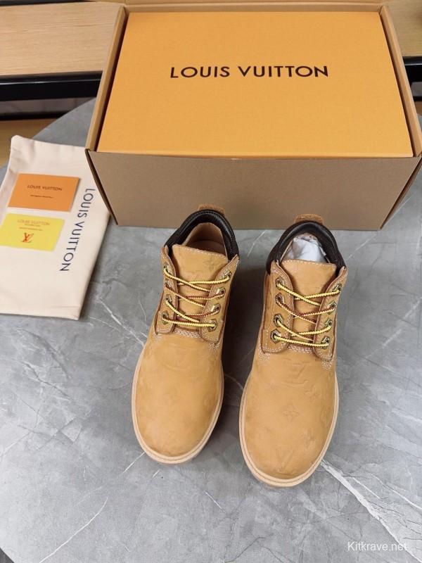 Timberland LV Monogram Ankle Boots Waterproof Suede - LY00370