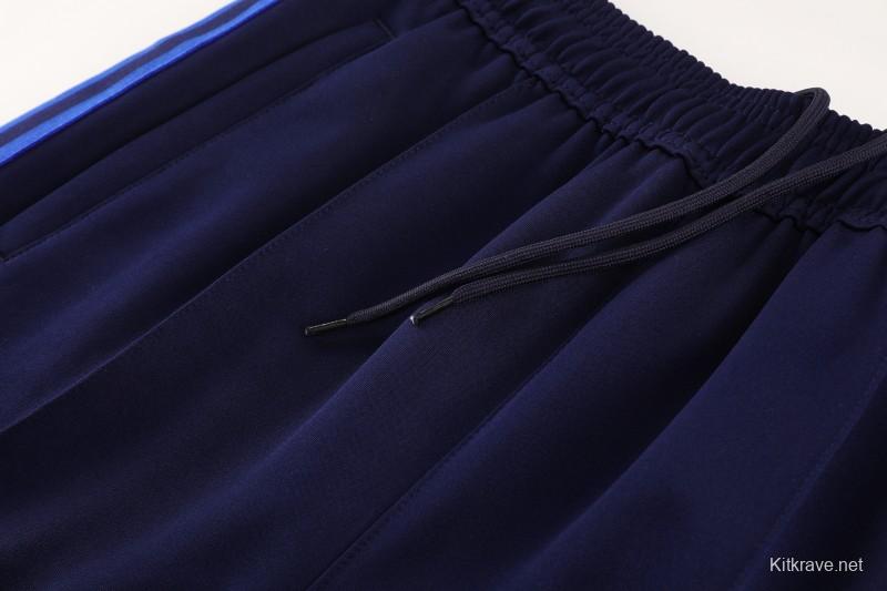 25/26 Olympique lyonnais/Lyon Blue Full Zipper Jacket+Long Pants