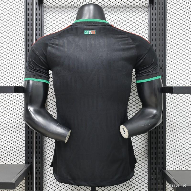 Player Version 2026 Mexico Black Dark Monogram Adidas Originals Special Edition Away Jersey
