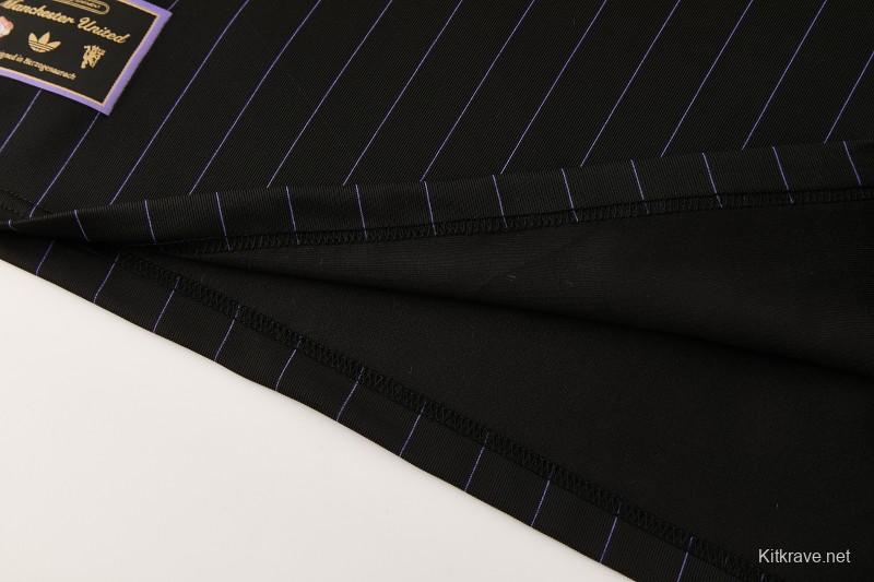 26/27  Manchester United Black Short Sleeve+Soccer Shorts