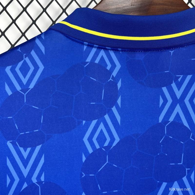 1994 Retro Colombia Away Long Sleeves Jersey