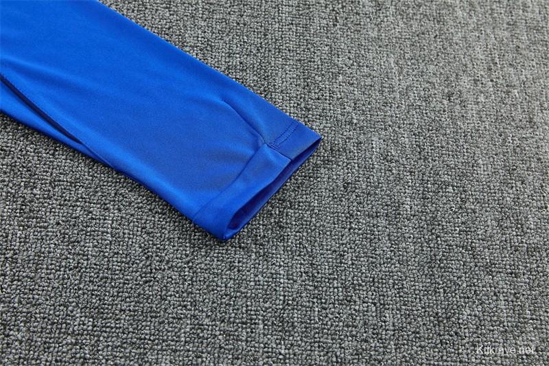 2026 Inter Milan Royal Blue Half  Zipper Jacket Tracksuit + Long Pants (Nike)