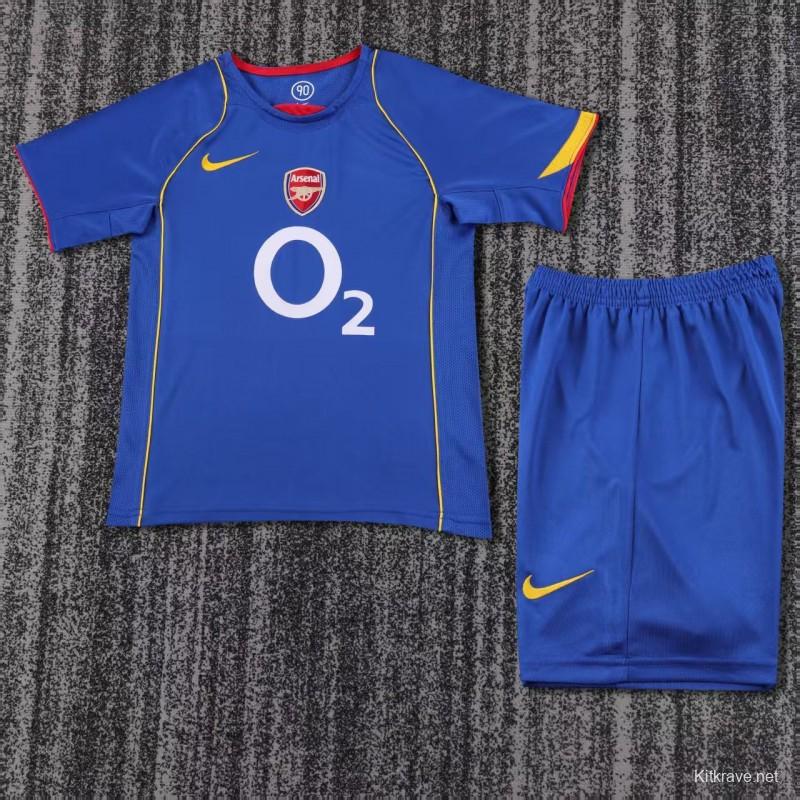 Retro Kids 04/05 Arsenal Away Jersey