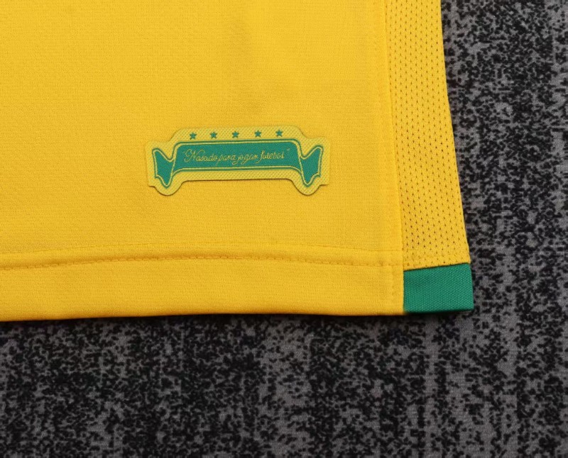 Retro Kids 2006 Brazil Home Jersey