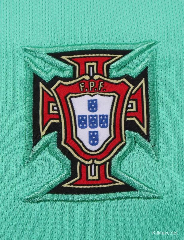 Retro Kids 2016 Portugal Away Green Jersey