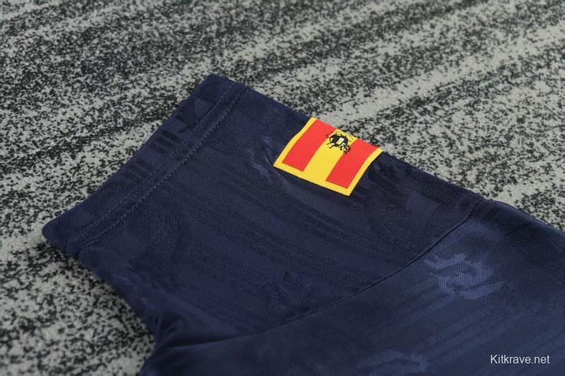 Retro Kids 1996 Spain Away Jersey