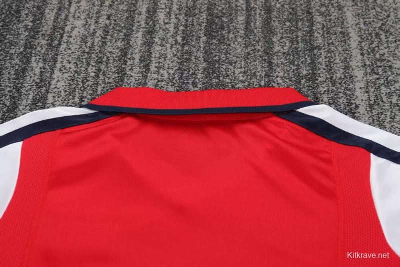 Retro 01/02 Kids Arsenal Red & White Home Jersey