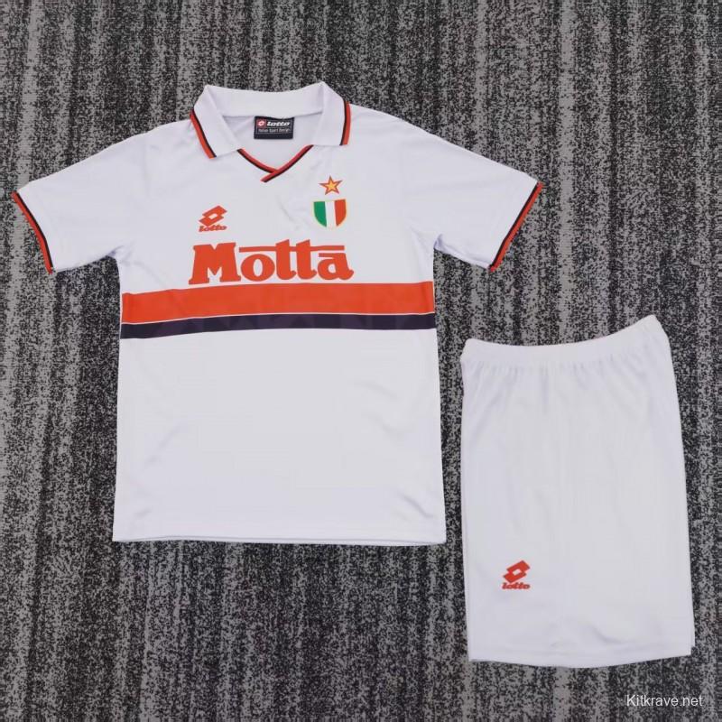 Retro Kids 93/94 AC Milan Away Jersey