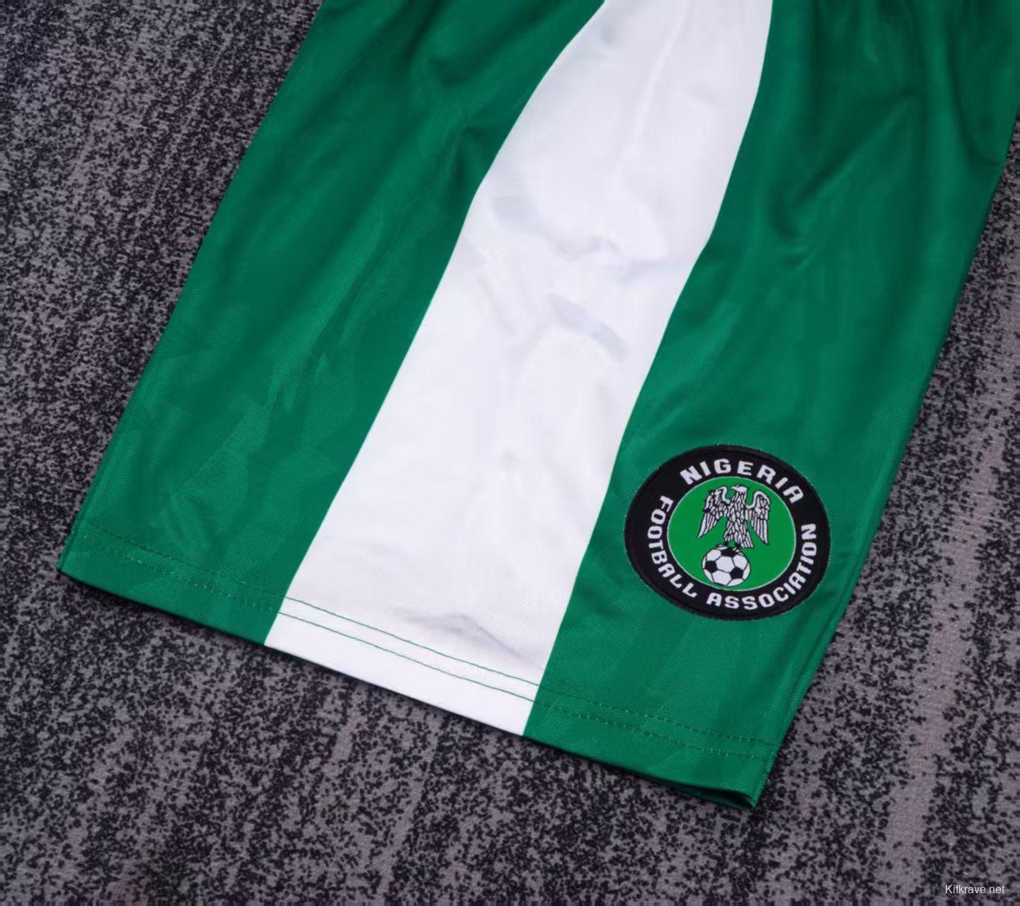 Retro Kids 1996  Nigeria Green Home Jersey