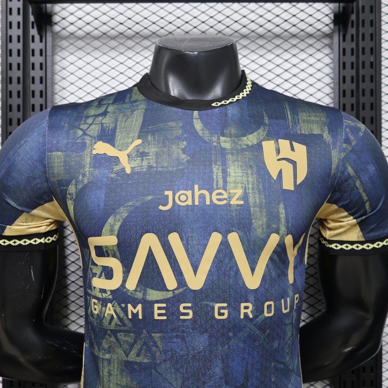 Player Version 26/27 Al-Hilal Away Navy Blue Special Edition Jersey