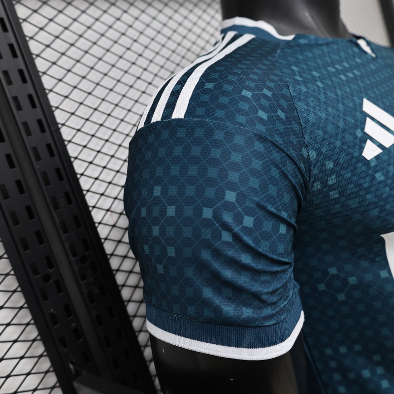 Player Version 26/27 Real Madrid Away Teal Blue  Jersey