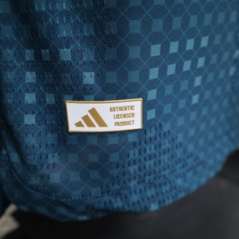 Player Version 26/27 Real Madrid Away Teal Blue  Jersey