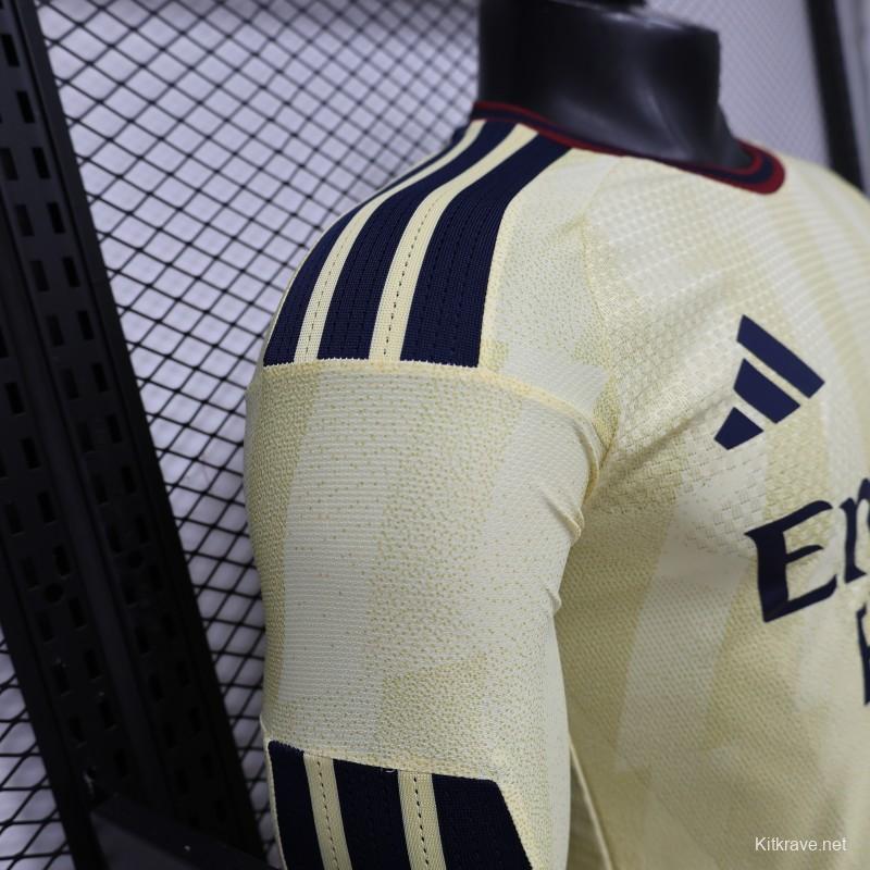 Player Version 26/27 Arsenal Yellow  Long Sleeve Jersey