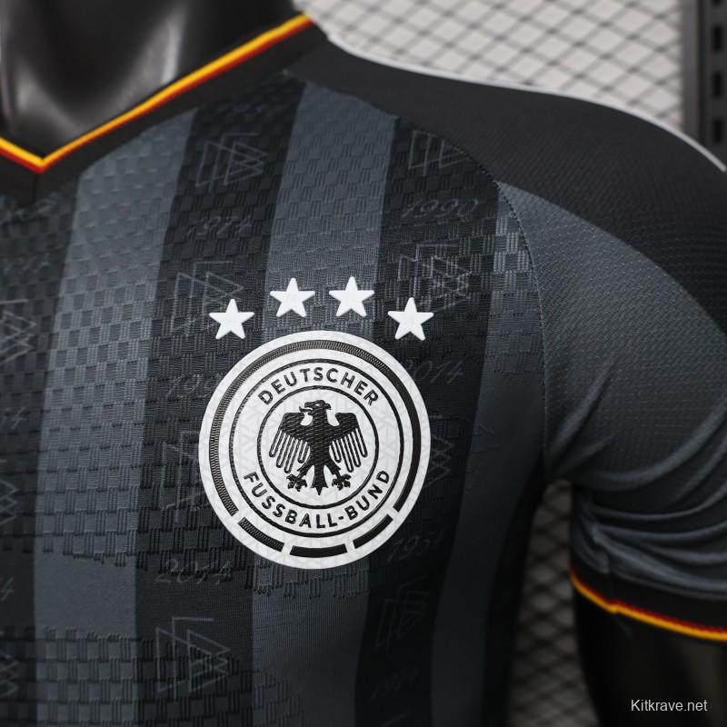 Player Version 2026 Germany Dark Grey with Championship Years Stripe Graphic Jersey