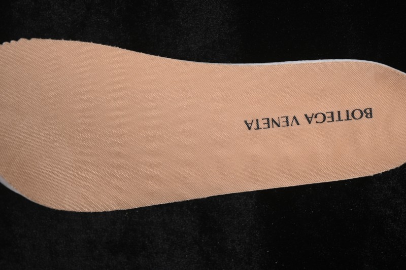 Bottega Veneta Orbit Flash Suede Round-Toe Mary Jane Flat Shoes with Hook-and-Loop Strap in Straw Yellow and Mist Grey - AJE5