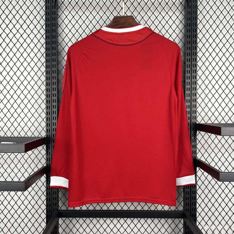 2002/04 Retro Liverpool Home Long Sleeve Jersey