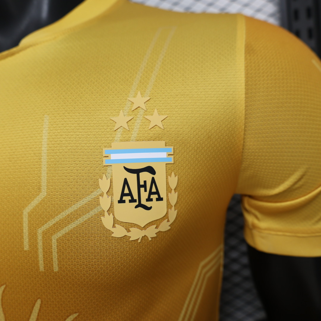 Player Version 26/27 Argentina Golden Yellow Sun of May Special Edition Jersey