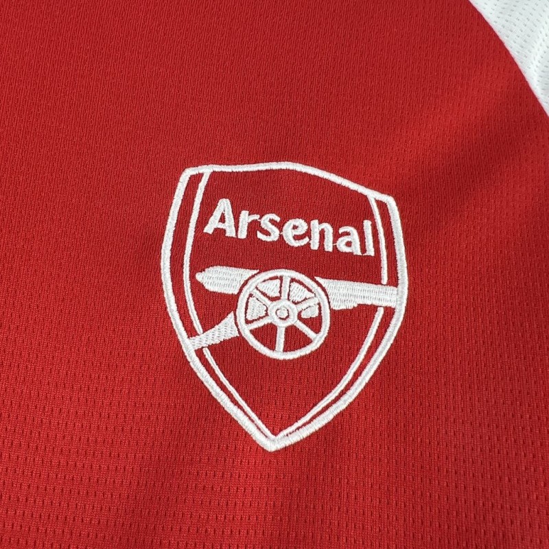 2026/27 Mens Arsenal Home Long Sleeve Jersey