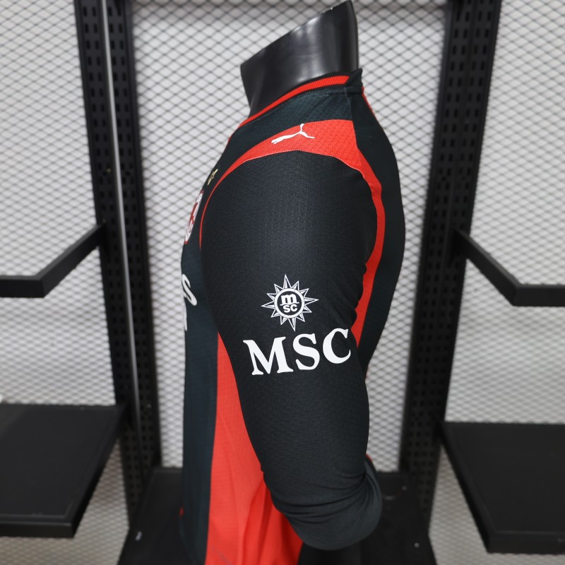 Player Version 26/27 AC Milan Home Long Sleeve Jersey