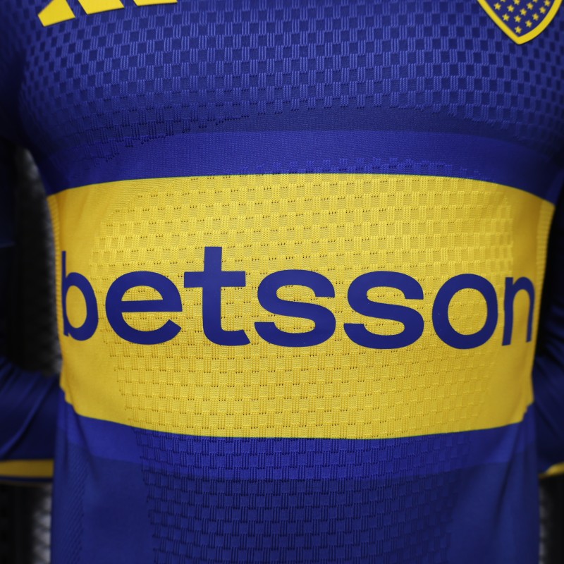 Player Version 26/27 Boca Juniors Home Long Sleeve Jersey