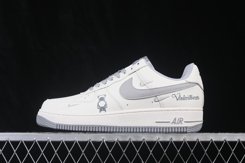 Nike Air Force 1 '07 Low Collaboration Skateboarding Shoes with Full-Length Air Cushion - HO7788-103