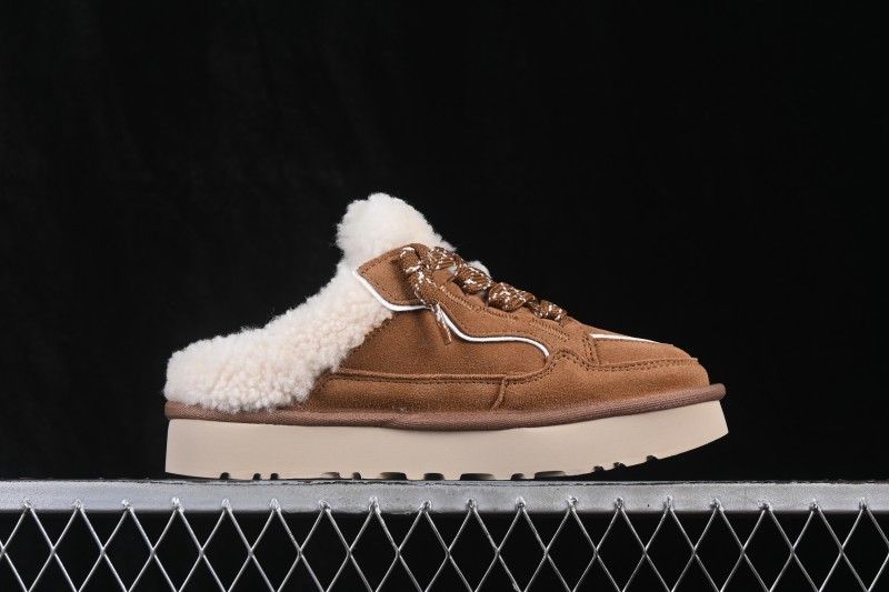UGG Highland Lowmel Suede and Textile Colorblock Low Top Casual Sneakers - 1180313 CHE