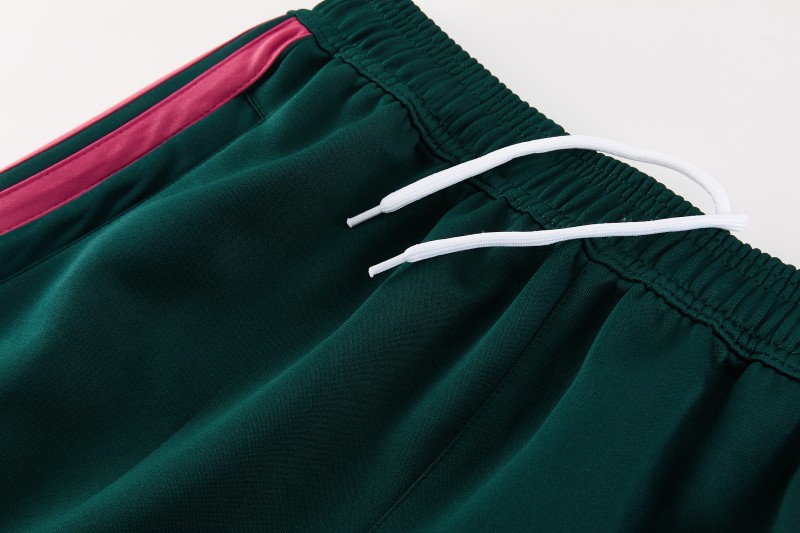26/27 Real Madrid 02 Dark Green Full Zipper Jacket + Long Pants