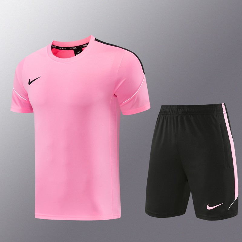 26/27 Nike 10  Pink Short Sleeve+Soccer Shorts