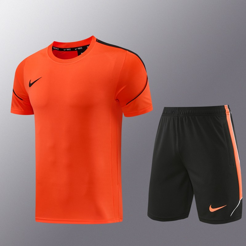 26/27 Nike 10  Orange Short Sleeve+Soccer Shorts